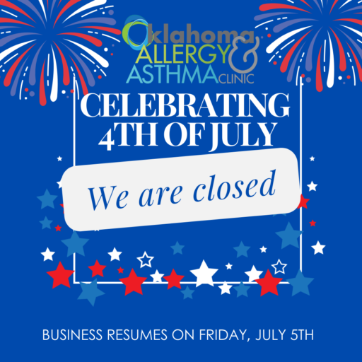 OAAC Closed on July 4th Oklahoma Allergy and Asthma Clinic